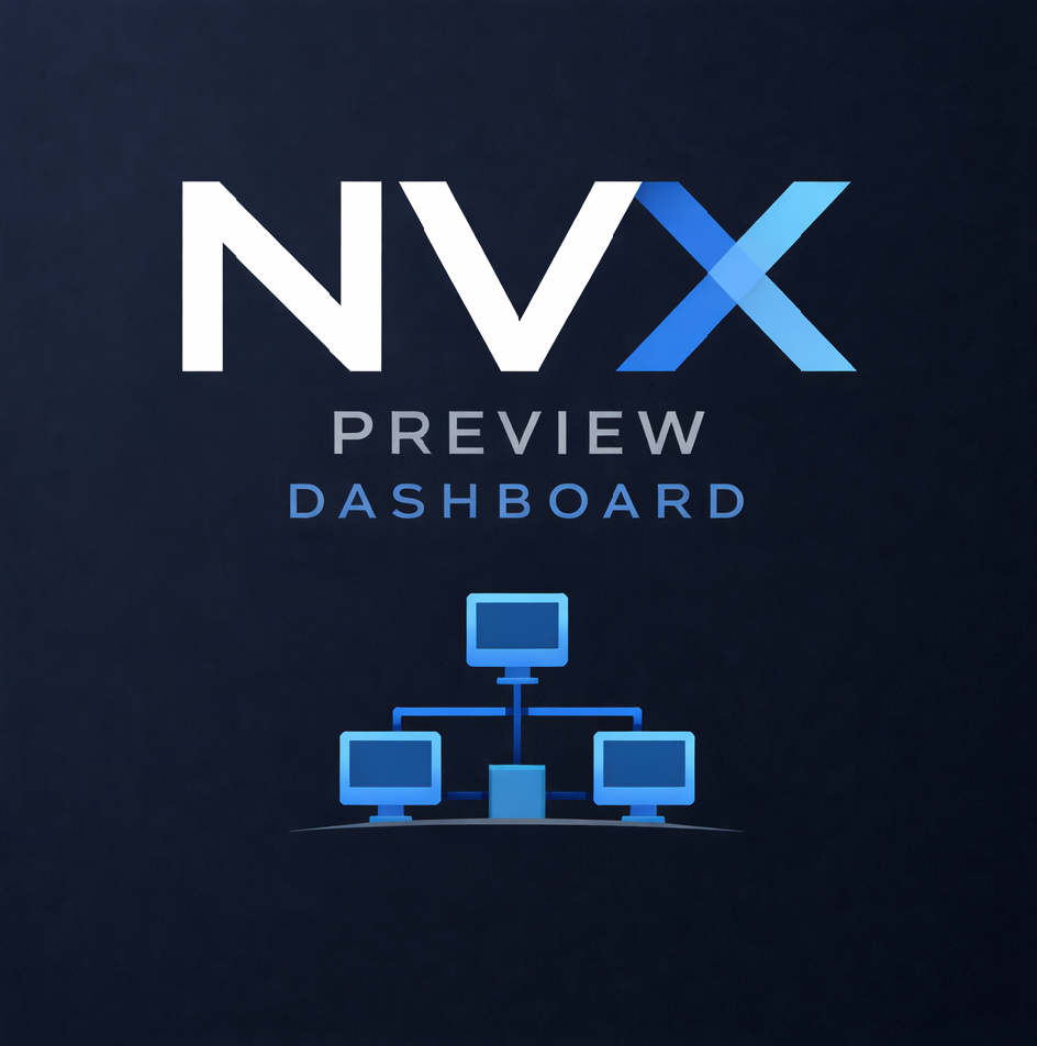 NVX Preview Dashboard